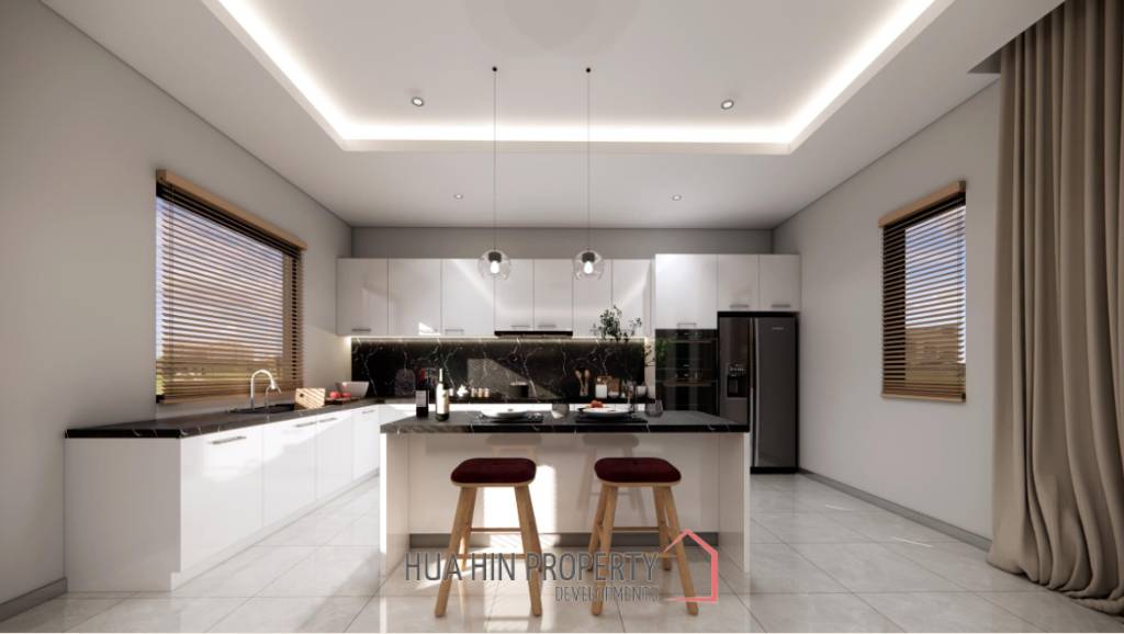 209 sqm pool villa in Aria 4 Hua Hin, Thap Tai