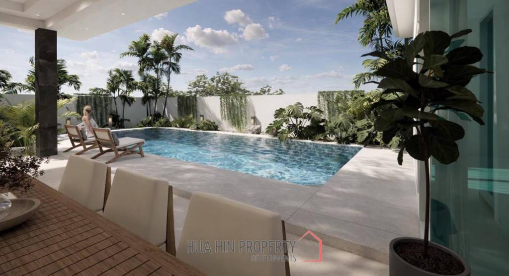 209 sqm pool villa in Aria 4 Hua Hin, Thap Tai