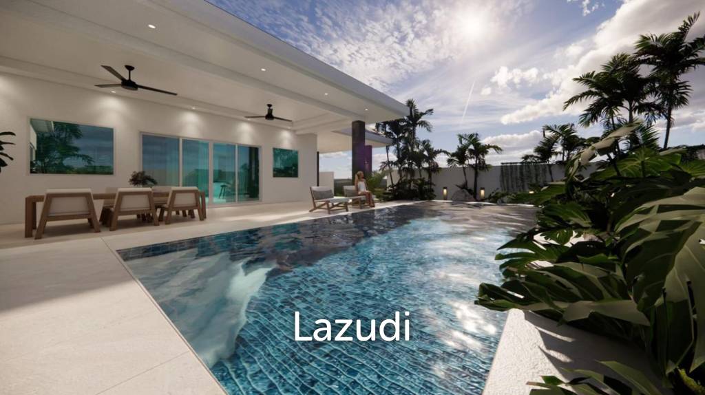 209 sqm pool villa in Aria 4 Hua Hin, Thap Tai