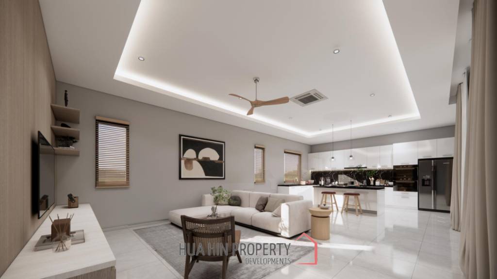 237 sqm pool villa in Aria 4 Hua Hin, Thap Tai