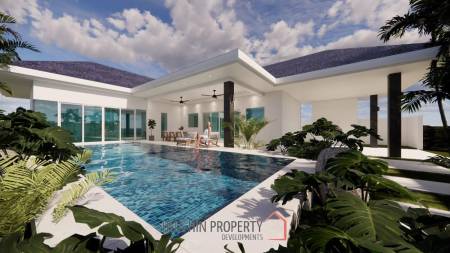 237 sqm pool villa in Aria 4 Hua Hin, Thap Tai