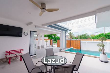 Modern pool villa 3 bedroom in Hua Hin City