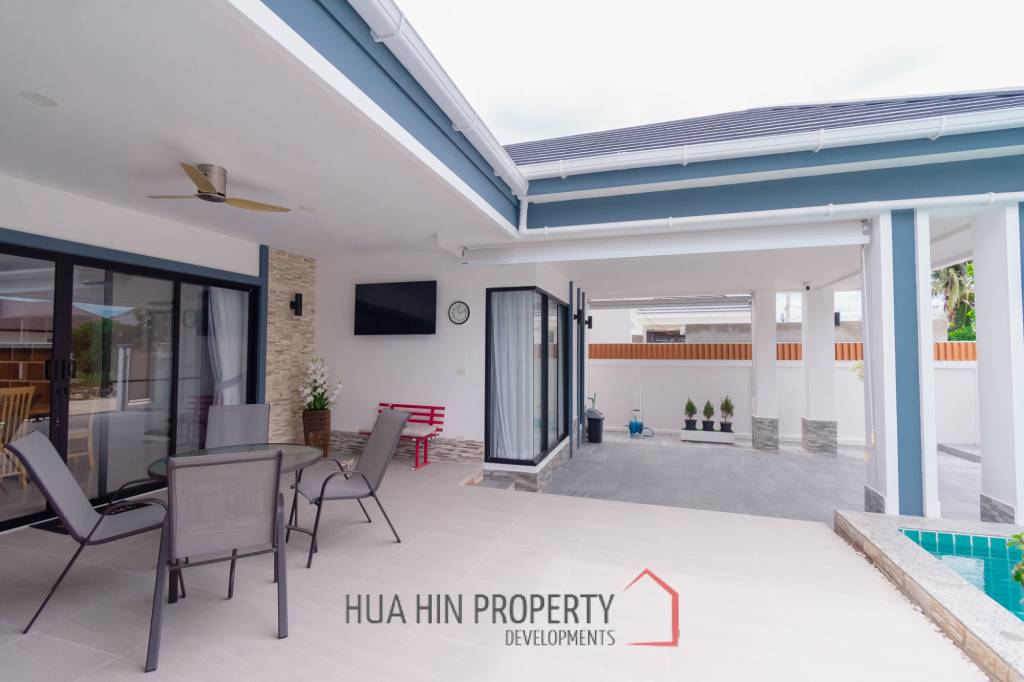 Modern pool villa 3 bedroom in Hua Hin City