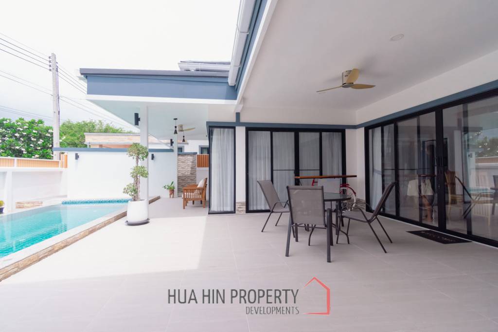 Modern pool villa 3 bedroom in Hua Hin City