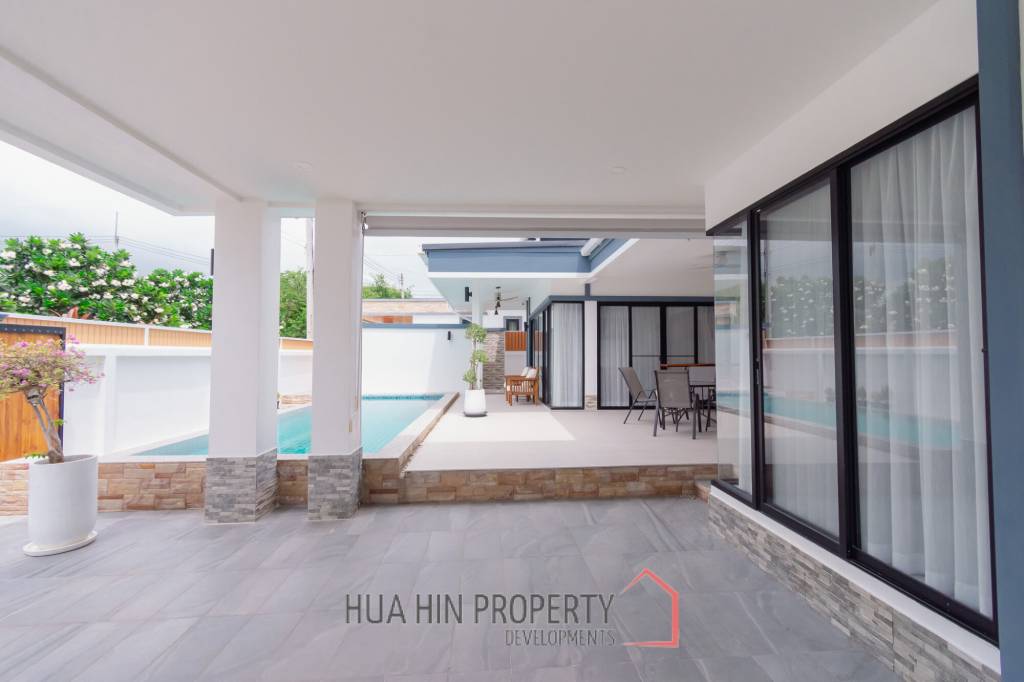 Modern pool villa 3 bedroom in Hua Hin City