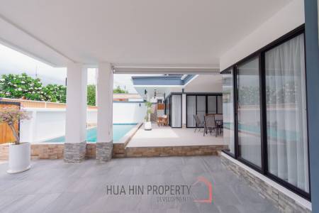 Modern pool villa 3 bedroom in Hua Hin City