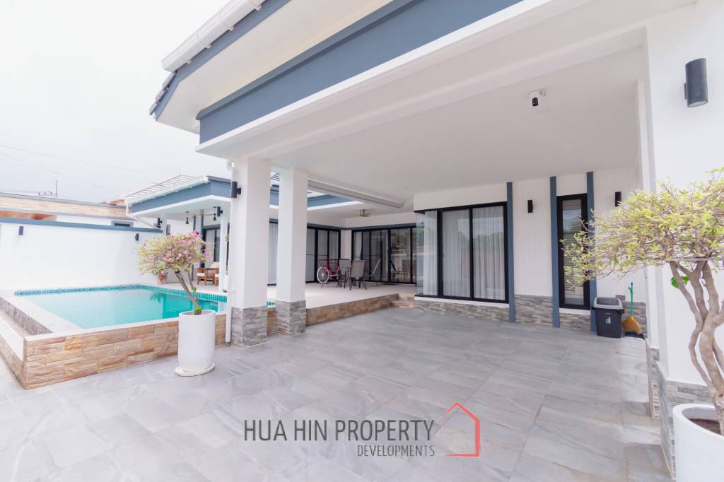 Modern pool villa 3 bedroom in Hua Hin City
