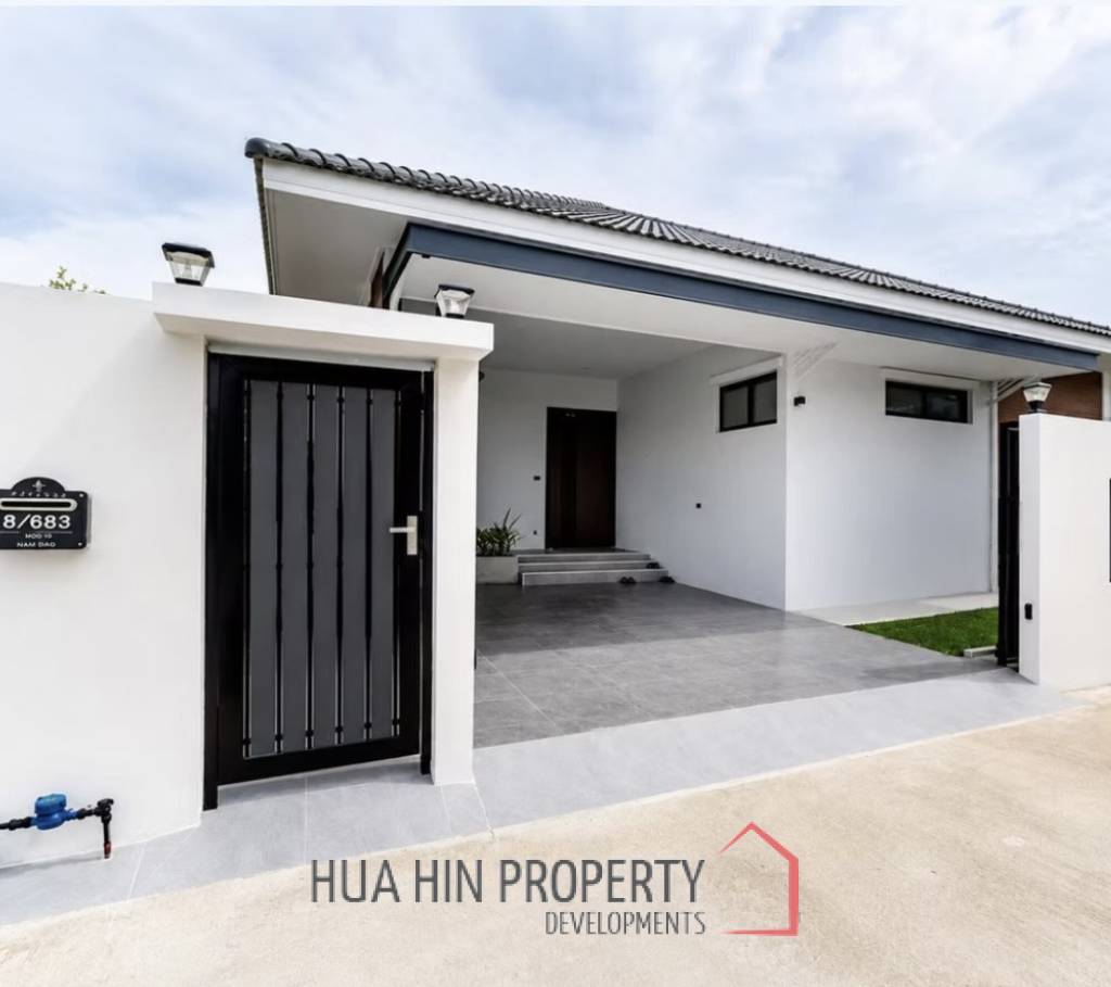 POOL VILLA AT SAMORPONG  : 3 bed ready to move in