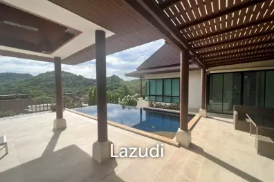 PANORAMA KAO TAO : Amazing views 2 storey 4 bed pool villa