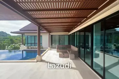 PANORAMA KAO TAO : Amazing views 2 storey 4 bed pool villa