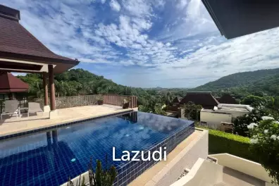 PANORAMA KAO TAO : Amazing views 2 storey 4 bed pool villa