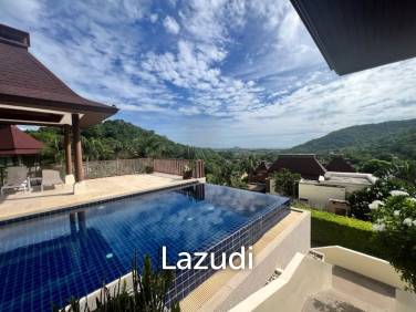 PANORAMA KAO TAO : Amazing views 2 storey 4 bed pool villa