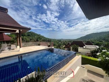 PANORAMA KAO TAO : Amazing views 2 storey 4 bed pool villa