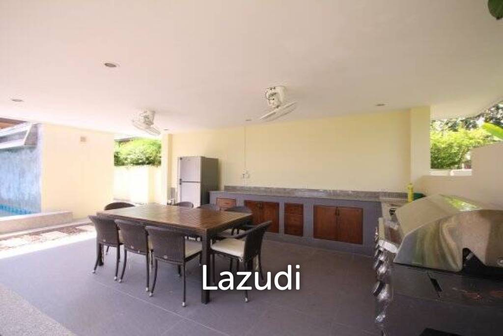 ORCHID PALM HOMES 4 : Good Quality 3 Bed Pool Villa on end plot