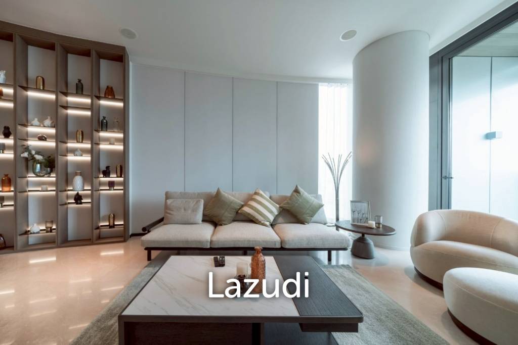 160 sqm riverfront 2-bedroom condo Banyan Tree Residences Khlong San Bangkok