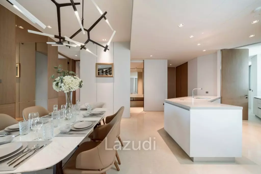 160 sqm riverfront 2-bedroom condo Banyan Tree Residences Khlong San Bangkok