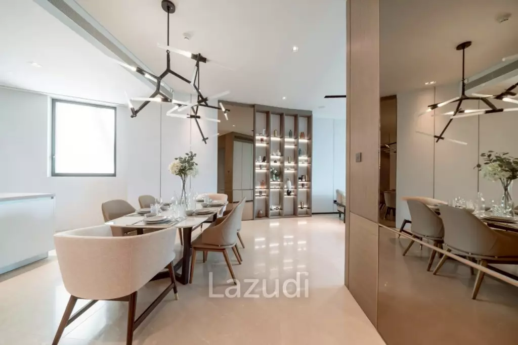160 sqm riverfront 2-bedroom condo Banyan Tree Residences Khlong San Bangkok
