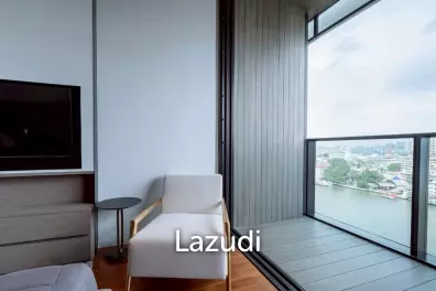 160 sqm riverfront 2-bedroom condo Banyan Tree Residences Khlong San Bangkok