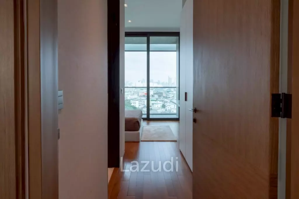 160 sqm riverfront 2-bedroom condo Banyan Tree Residences Khlong San Bangkok
