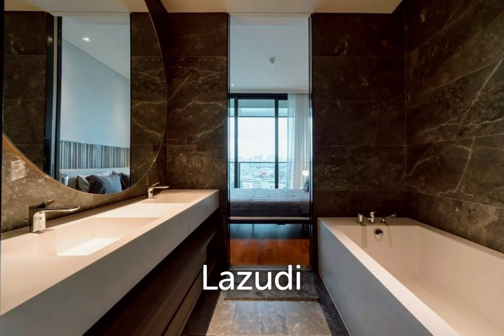160 sqm riverfront 2-bedroom condo Banyan Tree Residences Khlong San Bangkok