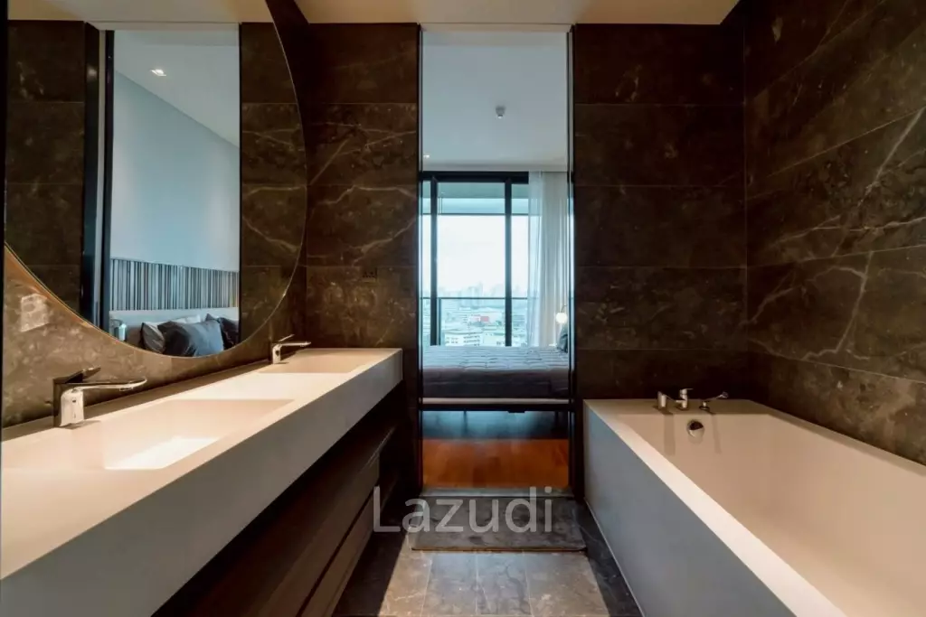 160 sqm riverfront 2-bedroom condo Banyan Tree Residences Khlong San Bangkok
