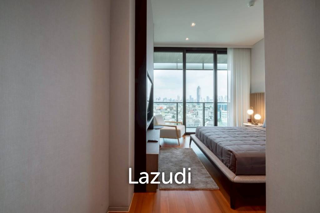 160 sqm riverfront 2-bedroom condo Banyan Tree Residences Khlong San Bangkok