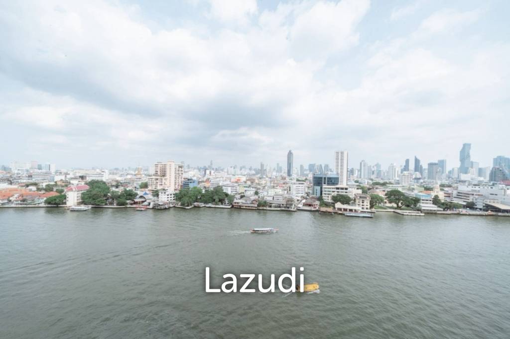 160 sqm riverfront 2-bedroom condo Banyan Tree Residences Khlong San Bangkok