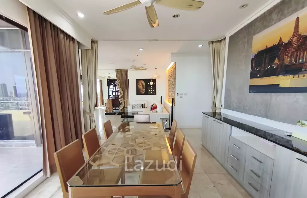 301 sqm high floor condo Baan Chao Praya Khlong San Bangkok
