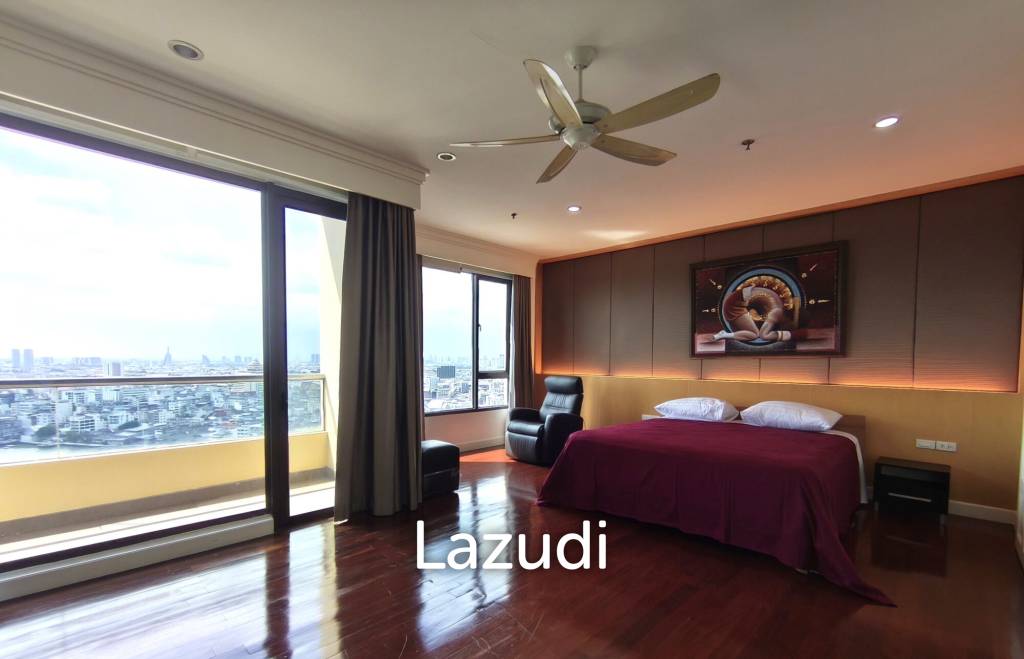 301 sqm high floor condo Baan Chao Praya Khlong San Bangkok