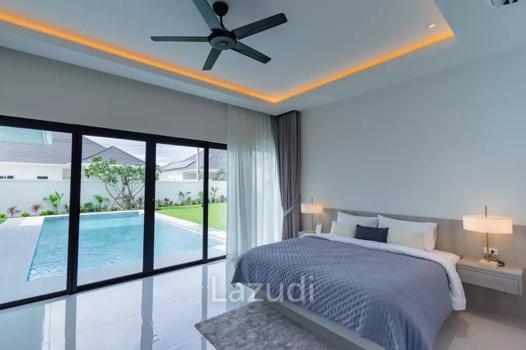 292 sqm pool villa in Aria 3 Hua Hin, Thap Tai