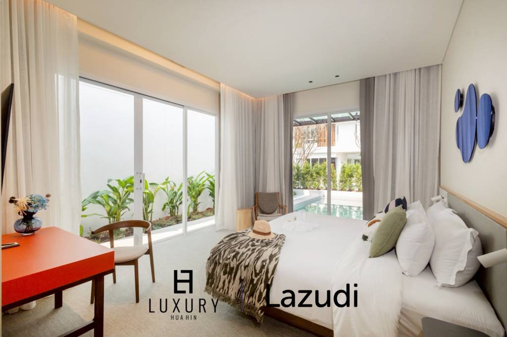 Veranda Pool Villas Hua Hin Cha Am : 2BR. Luxury Modern Design.