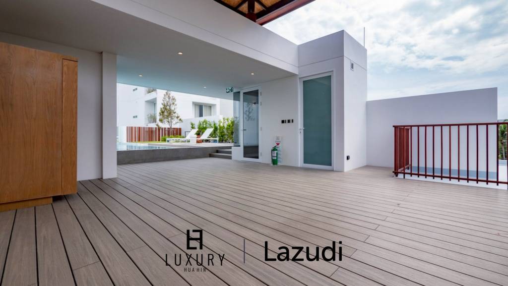Veranda Pool Villa Hua Hin Cha Am : 3BR with direct Beach Access.