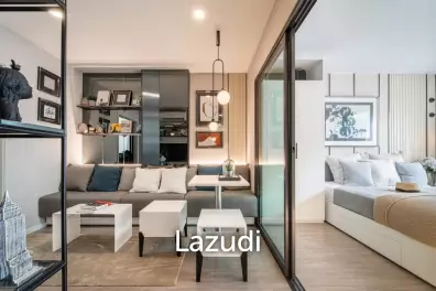 Modern 34.75 sqm 1 Bedroom Condo on 8th Floor at Blue Sukhumvit 89 Bang Chak Bangkok
