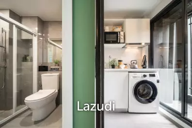 Bright 1 Bedroom Condo on 4th Floor at Blue Sukhumvit 89, Bang Chak