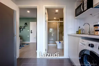 Bright 1 Bedroom Condo on 4th Floor at Blue Sukhumvit 89, Bang Chak