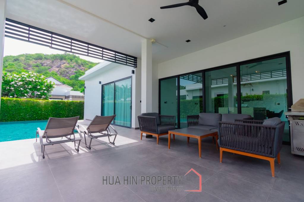 305 sqm modern pool villa in Sivana Hideaway Hua Hin