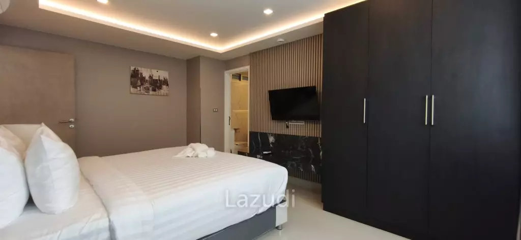 อพาร์ตเมนต์หรู 87.5 ตร.ม. ชั้น 4 ใจกลางหนองปรือ พัทยา พร้อมเฟอร์นิเจอร์ครบ