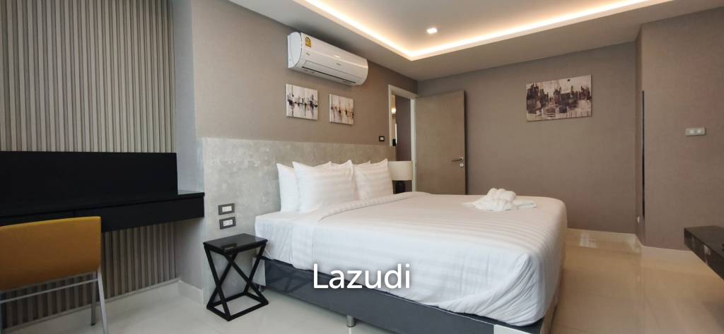 อพาร์ตเมนต์หรู 87.5 ตร.ม. ชั้น 4 ใจกลางหนองปรือ พัทยา พร้อมเฟอร์นิเจอร์ครบ