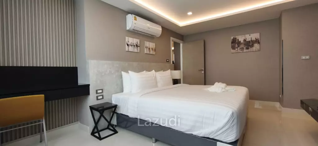 อพาร์ตเมนต์หรู 87.5 ตร.ม. ชั้น 4 ใจกลางหนองปรือ พัทยา พร้อมเฟอร์นิเจอร์ครบ
