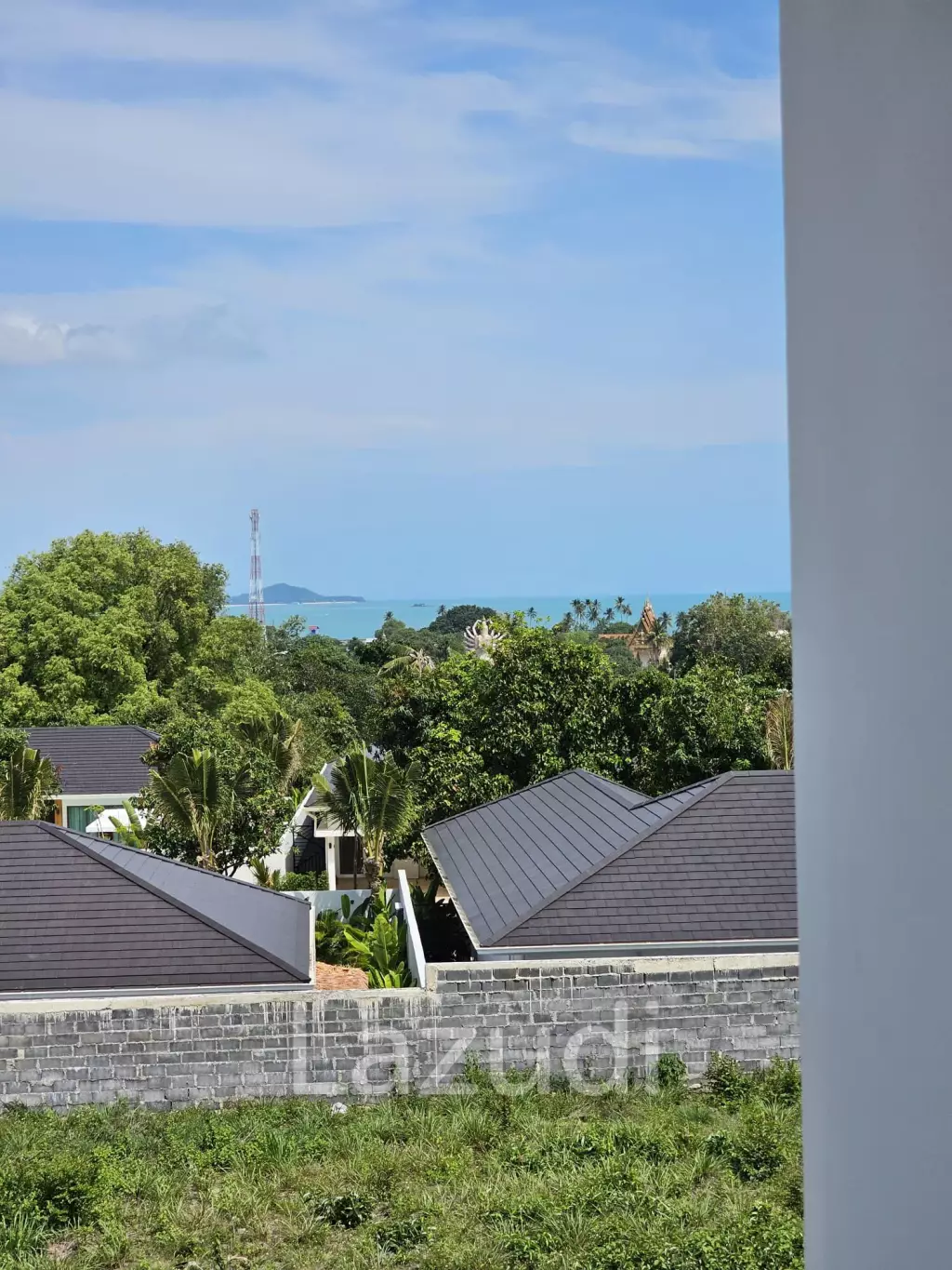 Brand New 3-Bedroom Modern Villa with Partial Sea Views in Plai Laem