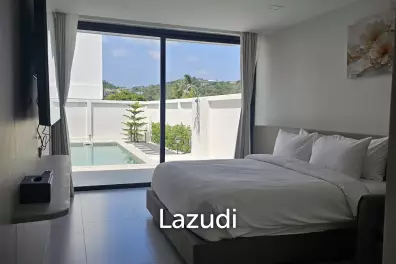 Brand New 3-Bedroom Modern Villa with Partial Sea Views in Plai Laem