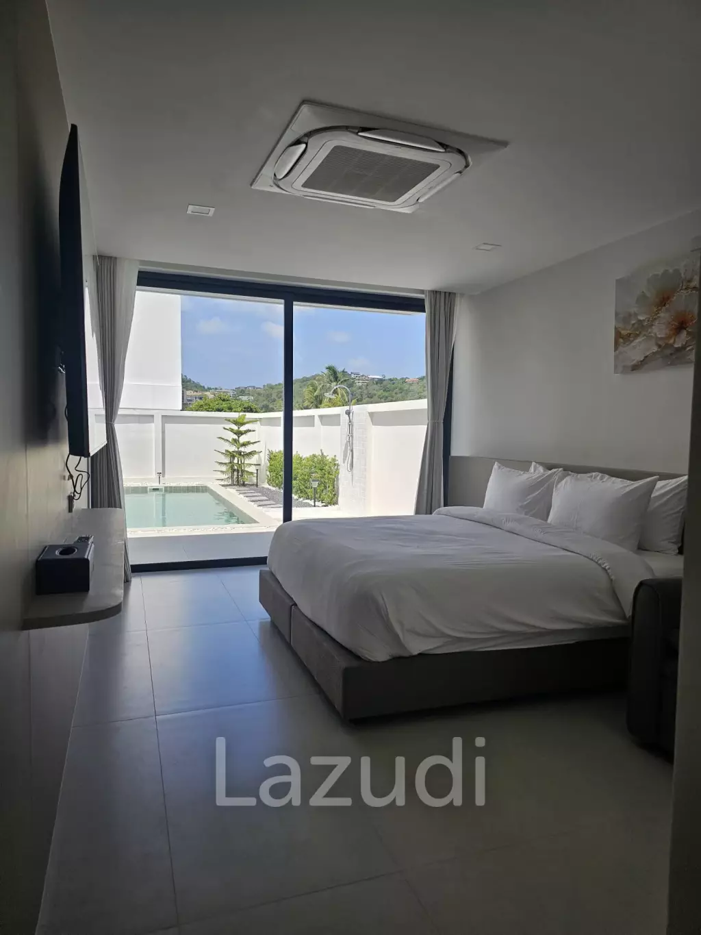 Brand New 3-Bedroom Modern Villa with Partial Sea Views in Plai Laem