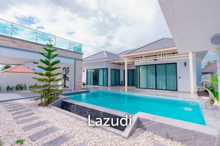 293 sqm modern pool villa in Cha-Am Blue Sky project