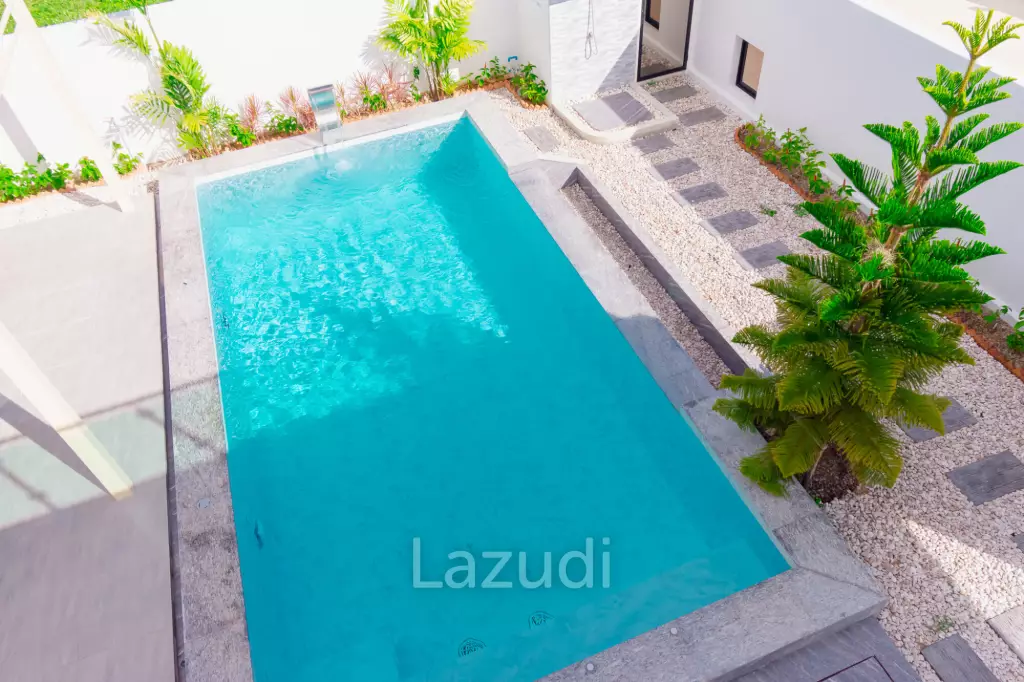 293 sqm modern pool villa in Cha-Am Blue Sky project