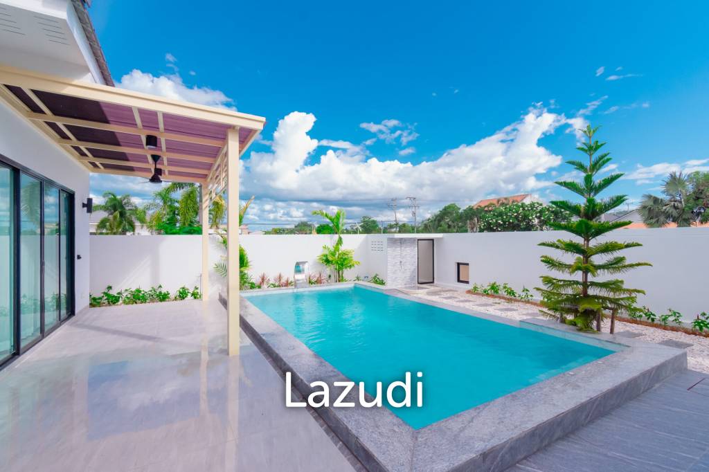 293 sqm modern pool villa in Cha-Am Blue Sky project