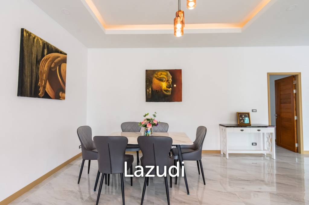 225 sqm Modern Pool Villa with Rooftop Terrace in Hua Hin City