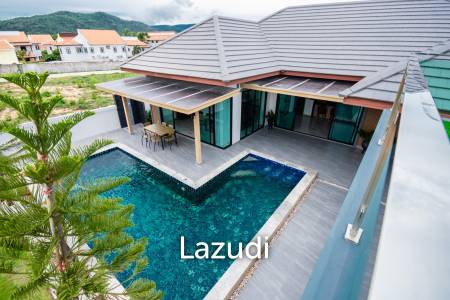 225 sqm Modern Pool Villa with Rooftop Terrace in Hua Hin City