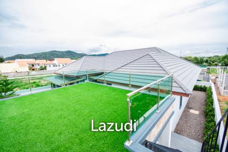 225 sqm Modern Pool Villa with Rooftop Terrace in Hua Hin City