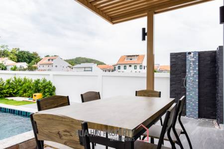 225 sqm Modern Pool Villa with Rooftop Terrace in Hua Hin City