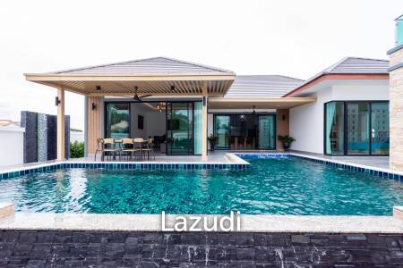 225 sqm Modern Pool Villa with Rooftop Terrace in Hua Hin City